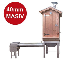 Drevená udiareň Master Smoker 40 LS s ohniskom