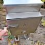 Drevená udiareň Master Smoker 40 LS s ohniskom