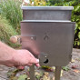 Drevená udiareň Master Smoker 40 LS s ohniskom