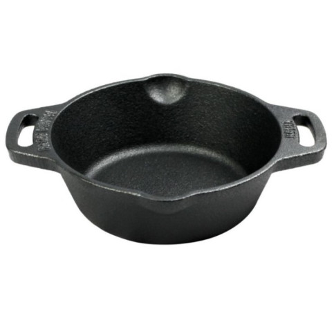 Hlboká liatinová panvica Valhal Outdoor 15 cm