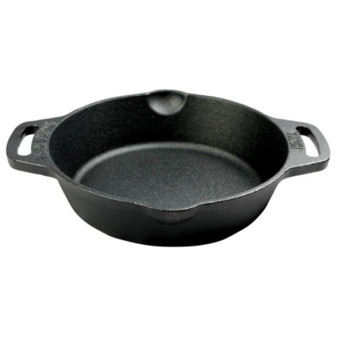 Hlboká liatinová panvica Valhal Outdoor 20 cm