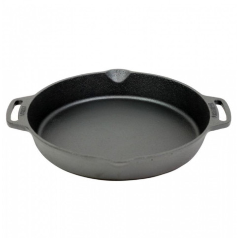 Hlboká liatinová panvica Valhal Outdoor 30 cm
