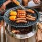 Grilovacia mriežka pre ohnisko Bonfire Solo Stove s nástavcom