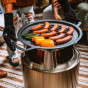 Grilovacia mriežka pre ohnisko Bonfire Solo Stove s nástavcom
