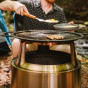 Grilovacia doska pre ohnisko Bonfire Solo Stove s nástavcom