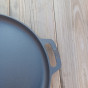 Plochá liatinová panvica Valhal Outdoor 35 cm