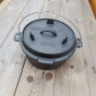 Liatinový hrniec Valhal Outdoor 3,8 l bez nožičiek
