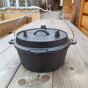 Liatinový hrniec Valhal Outdoor 3,8 l bez nožičiek