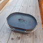 Liatinový oválny hrniec Dutch oven Valhal Outdoor 9 l