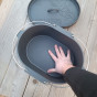 Liatinový oválny hrniec Dutch oven Valhal Outdoor 9 l