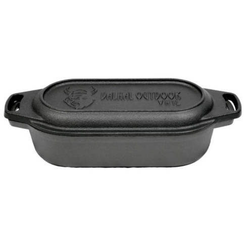 Liatinový oválny hrniec Valhal Outdoor 1 l