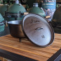 Dvojitý liatinový hrniec Lodge Camp Dutch Oven s pokrievkou 7,6 l