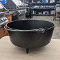 Dvojitý liatinový hrniec Lodge Camp Dutch Oven s pokrievkou 9,4 l