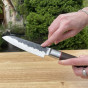 Japonský nôž Santoku FORGED Sebra 14 cm