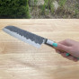 Nôž Santoku FORGED Olive 18 cm