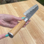 Nôž Santoku FORGED Olive 18 cm