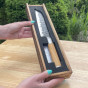 Nôž Santoku FORGED Olive 18 cm