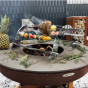 Remundi rotisserie set s motorčekom, 3 špízy, 1 špíz Trident
