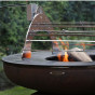 Remundi rotisserie set s motorčekom, 3 špízy, 1 špíz Trident