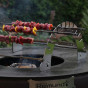 Remundi rotisserie set s motorčekom, 3 špízy, 1 špíz Trident