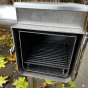 Drevená udiareň Master Smoker 40 LDS s ohniskom