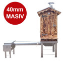 Drevená udiareň Master Smoker 40 LDS s ohniskom