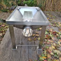 Dubová udiareň Master Smoker 40 XLSO s ohniskom