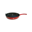 Červená liatinová panvica Ø 24 cm