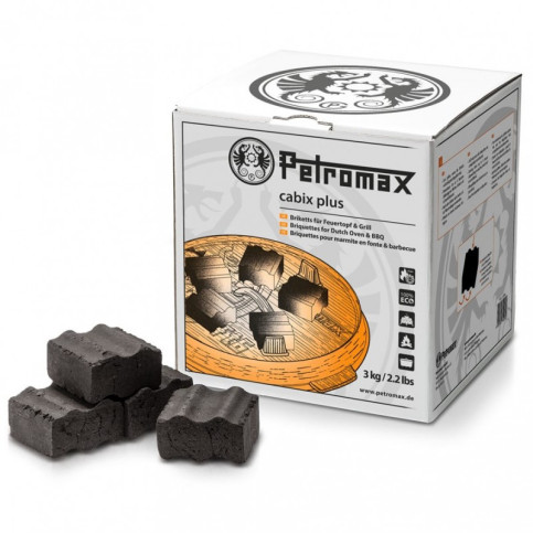 CABIX plus Petromax brikety na varenie v liatinovom riade