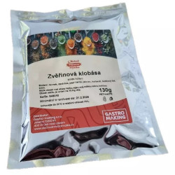 Zverinová klobása 130 g Mistr Málek
