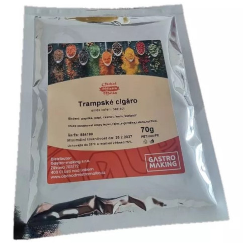 Trampské cigary 70 g Mistr Málek
