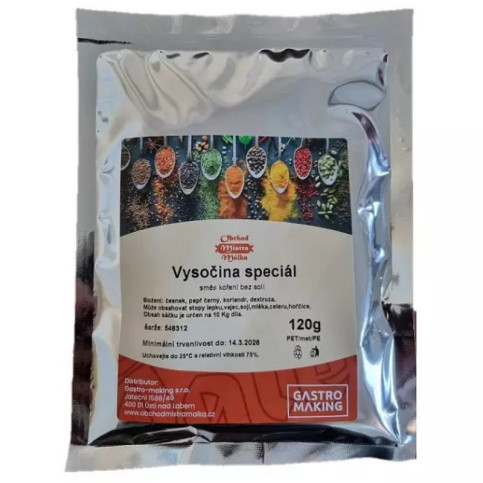 Vysočina špeciál 120 g Mistr Málek