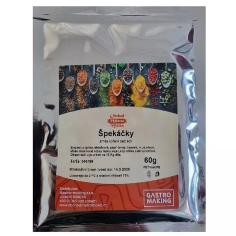 Špekáčiky 60 g Mistr Málek