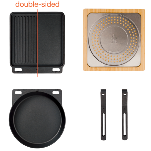 Sada liatinového riadu pre pizza pec Solo Stove