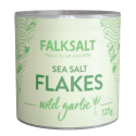 Morská vločková soľ cesnaková 125 g Falksalt