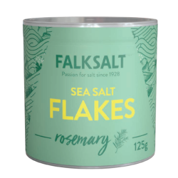 Morská vločková soľ rozmarínová 125 g Falksalt