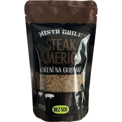 Grilovacie korenie BEZ SOLI Steak America 100 g