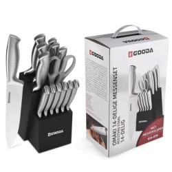 14-dielna sada kuchynských nožov Gooda so stojanom