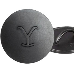 Liatinový lis na hamburgery Lodge Yellowstone 20 cm