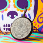 Liatinová panvica na palacinky Lodge Xolo Sugar Skull 26 cm