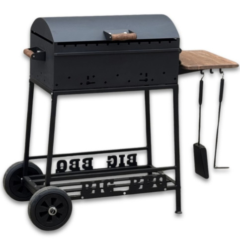 BIG BBQ špízový gril na drevo Kalme 60 cm
