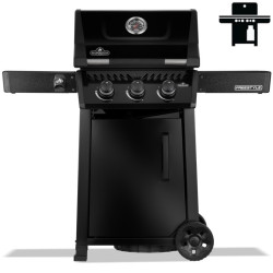 Gril Napoleon Freestyle 365 s dvierkami – čierny