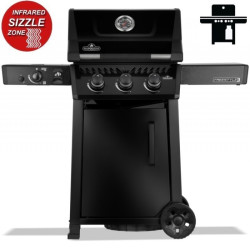 Gril Napoleon Freestyle PRO 365 so SizzleZone – čierny