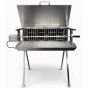Nerezový gril na kura a stehno s otočným ražňom UG Grill