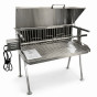 Nerezový gril na kura a stehno s otočným ražňom UG Grill