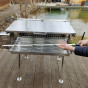 Nerezový gril na kura a stehno s otočným ražňom UG Grill