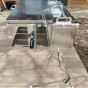 Nerezový gril na kura a stehno s otočným ražňom UG Grill