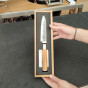 Nôž Santoku FORGED Olive 14 cm