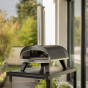 Pizza pec ZiiPa Piana Evo na drevené pelety – čierna