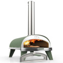 Pizza pec ZiiPa Piana Evo na drevené pelety – zelená